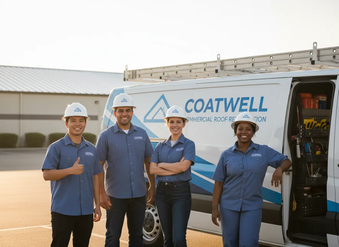 Commercial roof coating company in Dunmore, WV